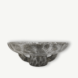 Distressed Mottled Footed Bowl