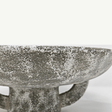 Distressed Mottled Footed Bowl