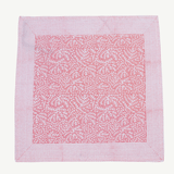 Pink Minerals Cotton Hand Block Napkins | Set of 4