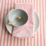 Pink Minerals Cotton Hand Block Napkins | Set of 4