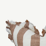 ruffle cushion, stripe cushion, neptune homeware, hudson home, zara home, the old and new company