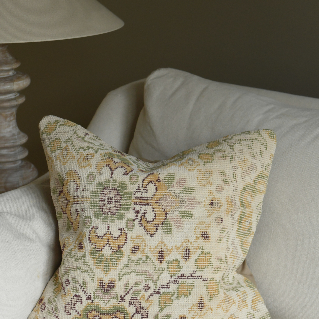 kilim cushion, oka cushion, rug cushion, andrew martin cushion, etsy cushion, the old and new company