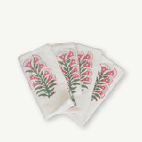 cotton napkin
floral napkins, 
block print napkins
pink napkins
cloth napkins
etsy napkins
etsy tablelcloth
cotton tablelinen