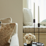 candlesticks, black candlesticks