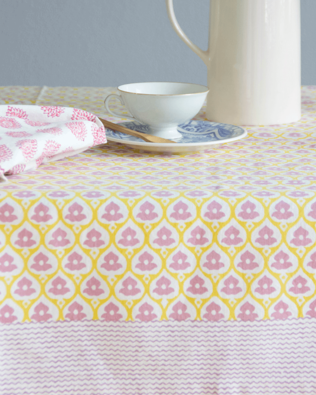 easter tablecloth, block print tablecloth, yellow tablecloth, pink tablecloth
ablecloth, 
etsy tablecloth
yellow and white tablecloth
cotton tablecloth
table cloth
fair trade tablecloth
indian cotton tablecloth
floral tablecloth 
high quality tablecloth
mrs alice
rosie dhalia
cutter brooks
oka tablecloth
table linen