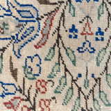 Olivia Floral Vintage Kilim Carpet Cushion
