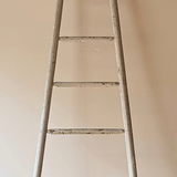 Antique Decorative Ladder in Chippy White Paint