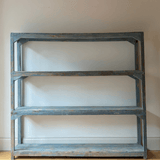 Reclaimed Blue Shelving Unit
