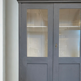 Hand Painted Victorian Display Cabinet