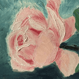 oil painting, floral painting, antique floral painting, vintage french artwork, vintage art, antique oil painting, antique artwork, pink flower painting
