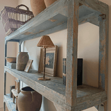Reclaimed Blue Shelving Unit