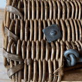 Victorian Industrial Basket On Wheels