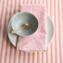 Load image into Gallery viewer, Pink Minerals Cotton Hand Block Napkins | Set of 4
