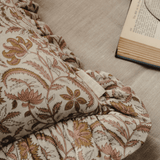 The Betsy Floral Frill Cushion