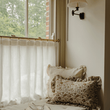 The Betsy Floral Frill Cushion