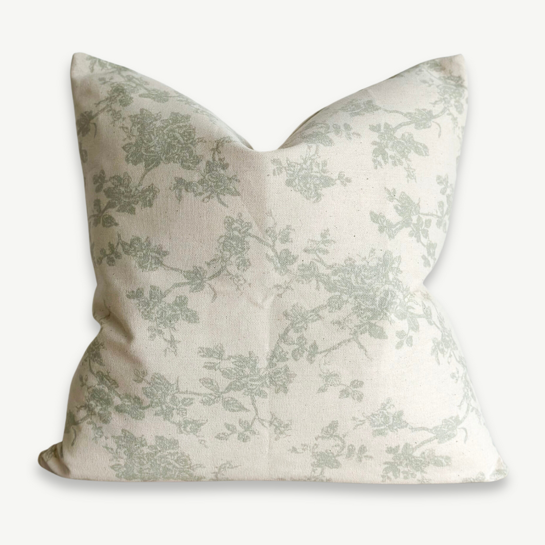 studio mcgee pilliows, studio mcgee cushion, house nine design, modern farmhouse, green cushion, floral cushion