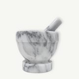 Large Marble Stone Pestle and Mortar
