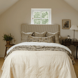 The Moon Garden Kantha Throw