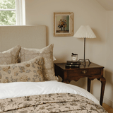 The Moon Garden Kantha Throw