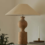 wood lamp, reclaimed wood lamp, wooden lamp, oka lamp, the old and new company,  neptune lamp, layered living, hudson home