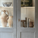 Hand Painted Victorian Display Cabinet