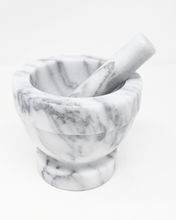 Load image into Gallery viewer, Large Marble Stone Pestle and Mortar
