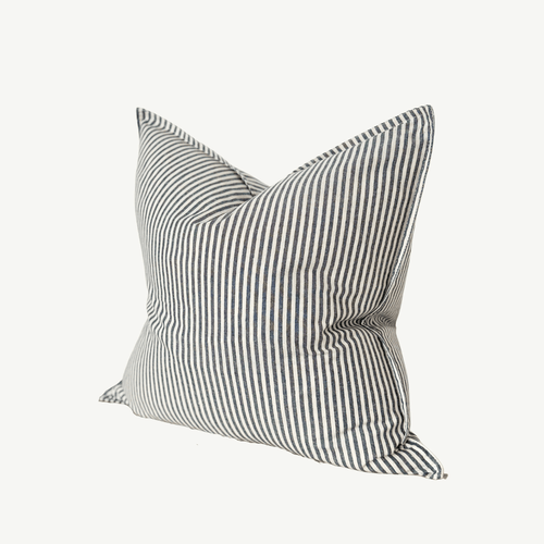 stripe cushion, pin stripe cushion, studio mcgee cushion, house nine design