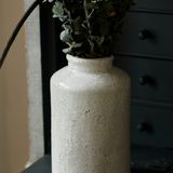 White Crackle Glaze Vase