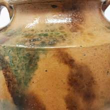 Load image into Gallery viewer, Vintage Mediterranean Hand Painted Glazed Pot Vase

