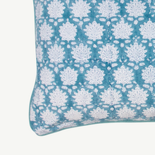 Load image into Gallery viewer, Breezy Blue Lumbar Cushion
