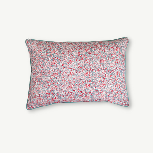 floral cushion, oka cushion, Indian print