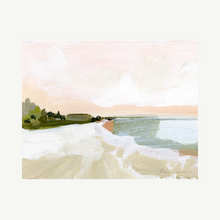 Load image into Gallery viewer, Peach Beach Canvas Print
