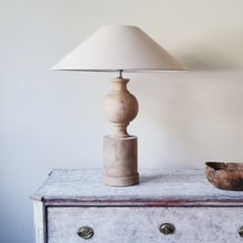 Load image into Gallery viewer, reclaimed wood lamp
