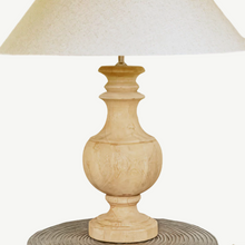 Load image into Gallery viewer, balustrade lamp, wood lamp, reclaimed wood lamp, pooky lamp, oka lamp
