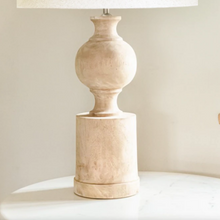 Load image into Gallery viewer, reclaimed wood lamp
